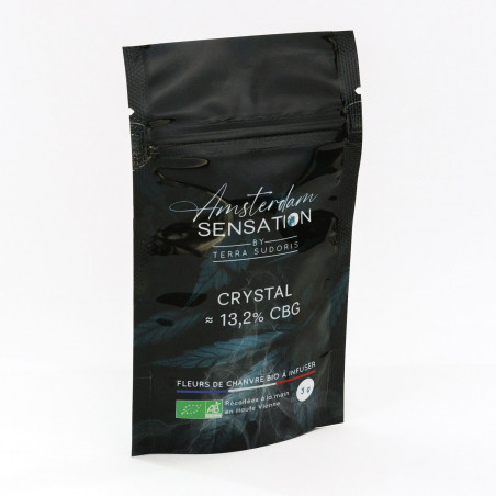 CBG Bio Crystal premium sachet Amsterdam Sensation