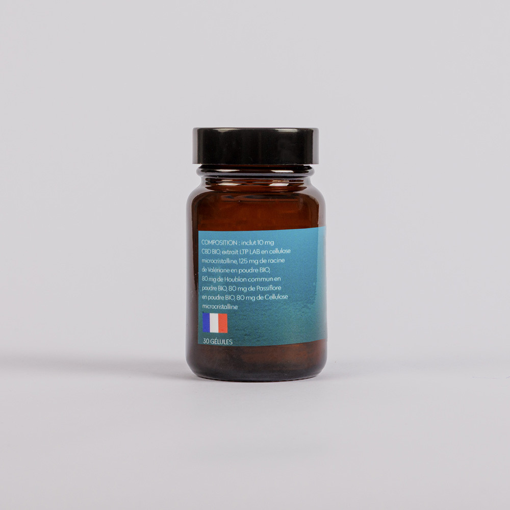 Gélules CBD Bio 10 mg - Formule sommeil