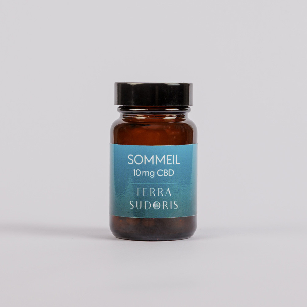 Gélules CBD Bio 10 mg - Formule sommeil
