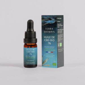 Image huile CBD bio 7% menthe poivrée