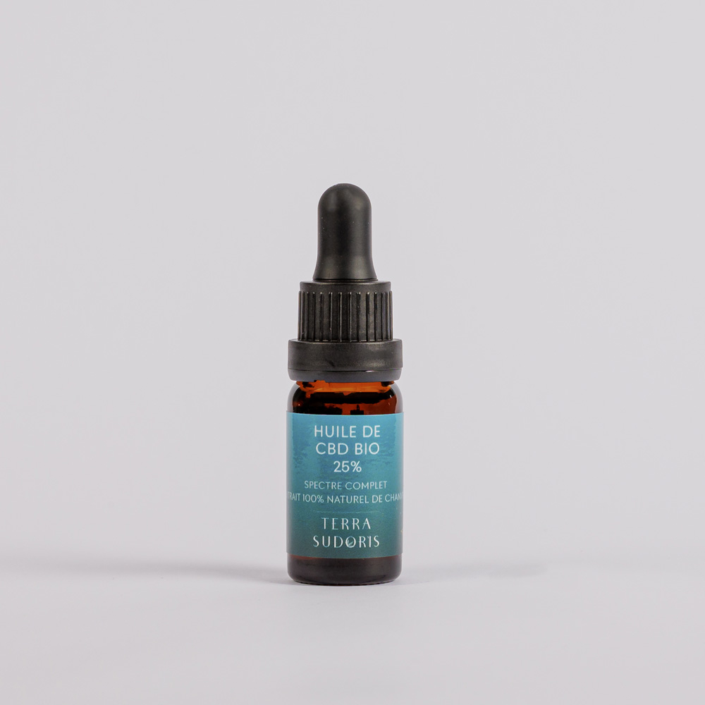 Huile de CBD bio 25 %