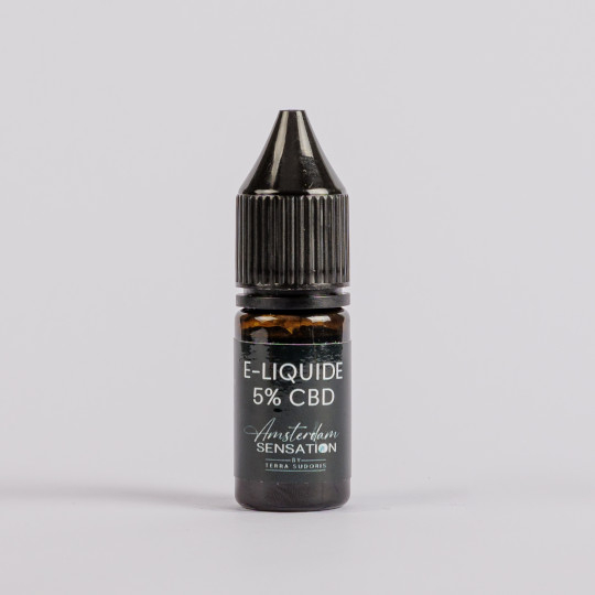 E -liquide 5% au CBD Bio Amsterdam Sensation