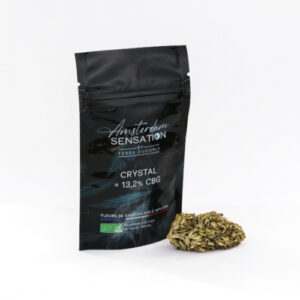 Crystal CBG Bio 25g, qualité standard, couverte de pollen et généreuse !