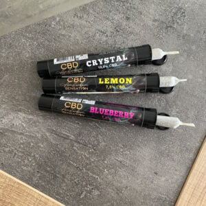 Trio d'infusticks CBD Bio Terra Sudoris